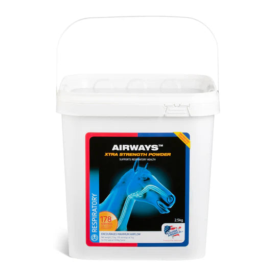 Equine America Airways Xtra Strength Powder – ondersteuning voor gezonde luchtwegen bij paarden